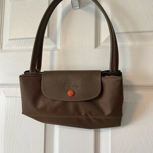 Brown Longchamp Shoulder Bag